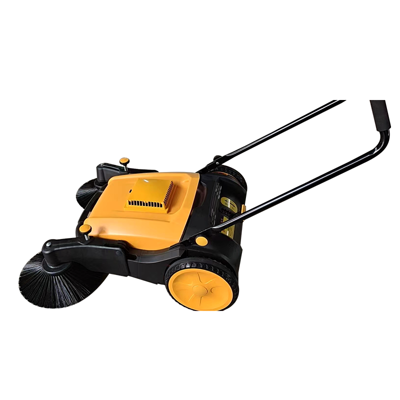 980A Skylight Version Indoor and Outdoor Garage Industrial Battery Powered Hand Push Sweeper 980A Skylight Version Indoor and Outdoor Garage Industrial Battery Powered Hand Push Sweeper